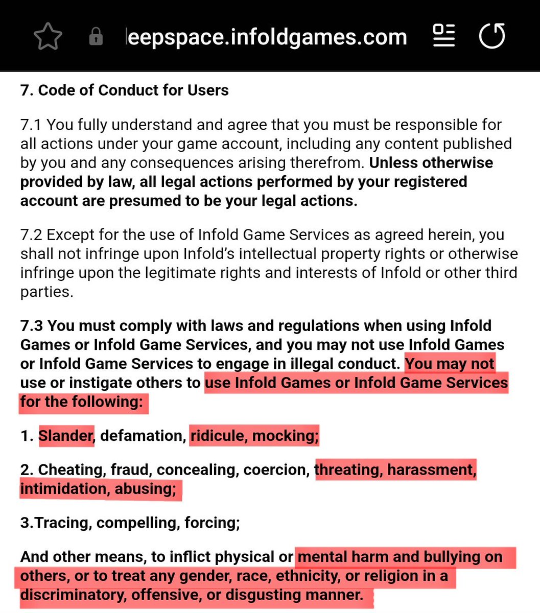 All the people who bring up contest rules when *harassing* members of LGBTQ community (and just taking part in bullying anyone regardless) should take a look at the rules they are so "interested" in following
Look how all your actions go against rules of conduct in the game's ToS