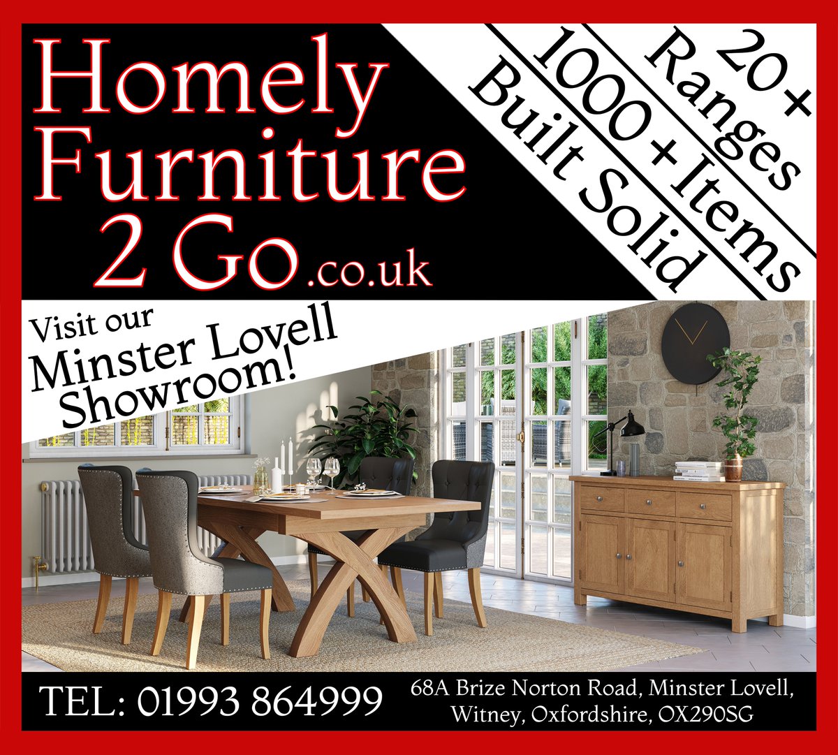 2Homely's tweet photo. your home in need of a new look? visit our Minster Lovell showroom and take home your new solid furniture today!

https://t.co/b4f464K7jy

#furniturestoresnearme #oxfordshire #witney #witneyoxfordshire #burford #carterton #oxford #furniture #solidfurniture #paintedfurniture https://t.co/xyXX4yFSku
