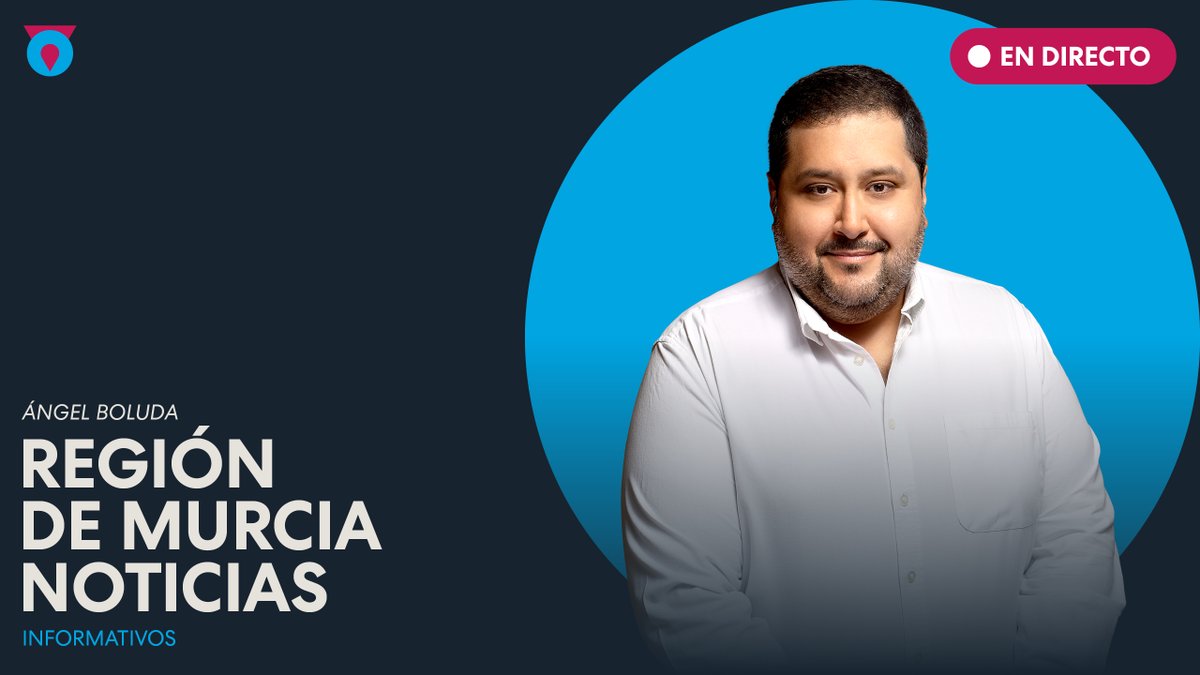 Onda Regional (@ormurcia) on Twitter photo 🔵 Empieza ya la segunda edición de #RegióndeMurciaNoticias del sábado conducido por <a href="/AngelBoluda/">Ángel B. López</a>.
⏰ De 14:00hrs. a 14:30.
🔊 Puedes escucharlo en orm.es/directo/orm. 🔵 Empieza ya la segunda edición de #RegióndeMurciaNoticias del sábado conducido por <a href="/AngelBoluda/">Ángel B. López</a>.
⏰ De 14:00hrs. a 14:30.
🔊 Puedes escucharlo en orm.es/directo/orm.