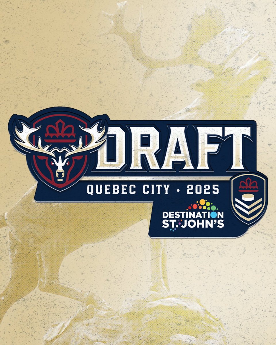 An incredible day for players, families and fans. 

Draft Day. 

Round 1  |  8:30 pm NT, Live via Eastlink or CHL TV

🎥 ➡️ youtube.com/live/SgiNY7h7j…

Unite. Inspire. Defend.