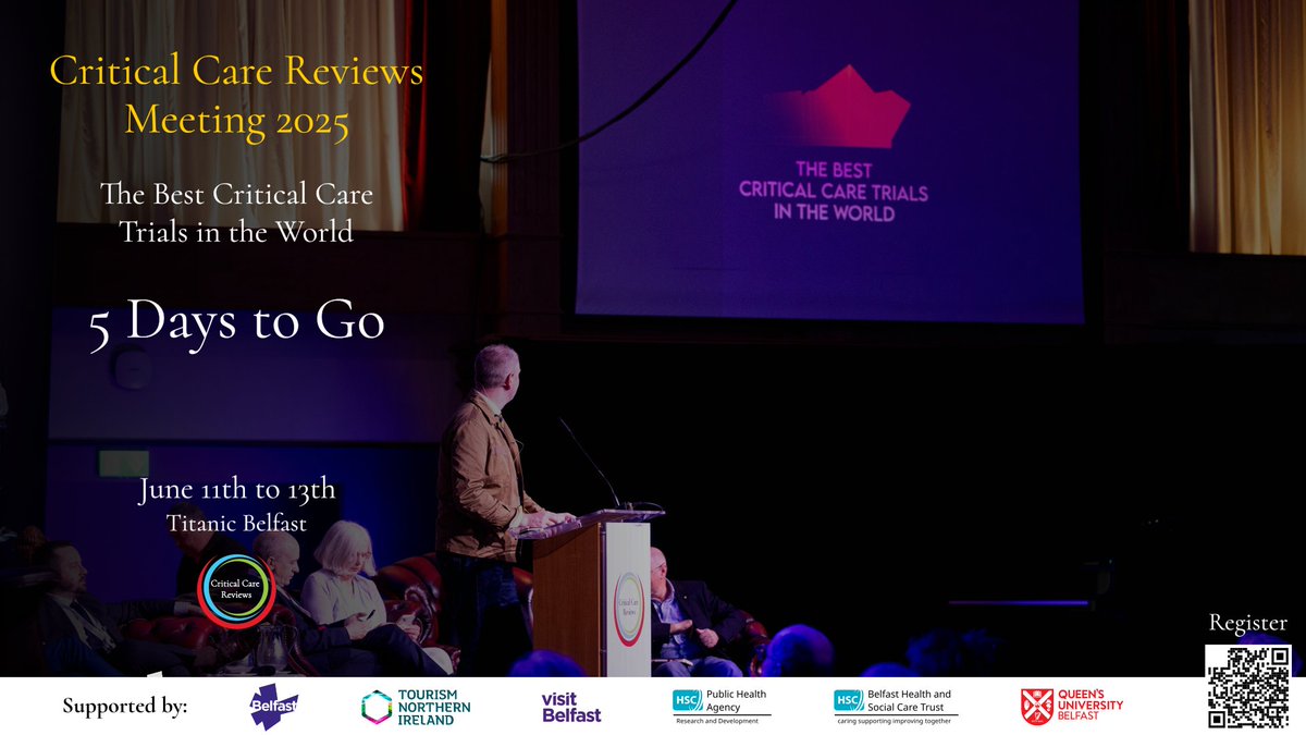 🚨 The Best Critical Care Trials in the World 🚨

 ✅ Discussed
 🔍 Dissected
 📢 Disseminated

 🎥 Free, full livestream

 #CCR25
 🔗 criticalcarereviews.com/meetings/ccr25