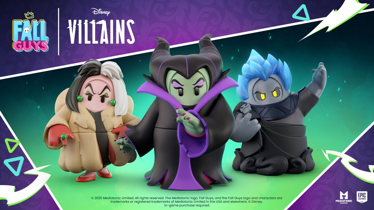 Muahahahahaha…

Die Kostüme zu Disneys Maleficent, Hades und Cruella sind im Fall Guys Store angekommen. 😈