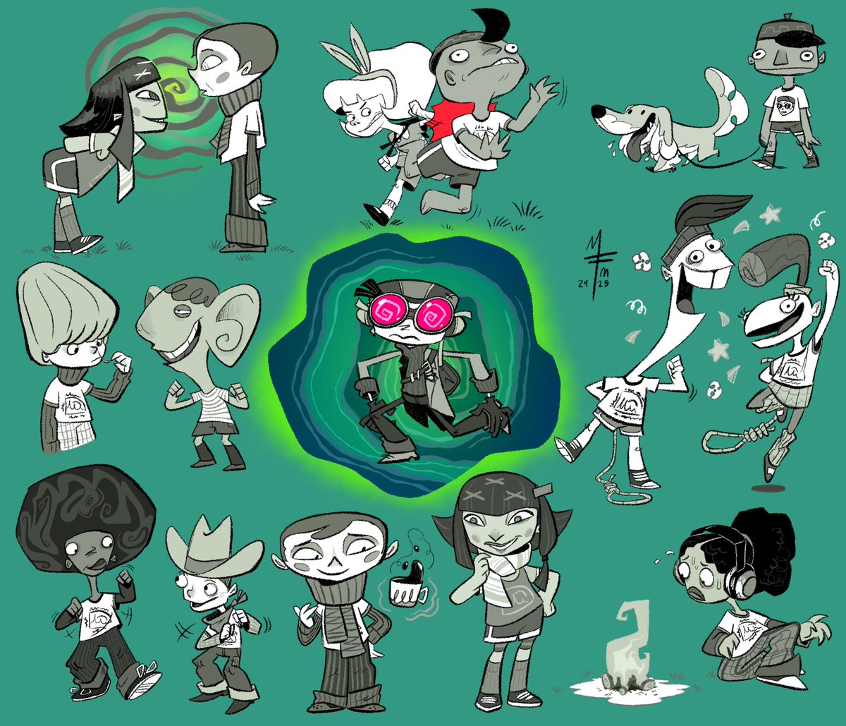 Pocheezy's tweet image. Even though I love Psychonauts 2 just a bit more than the first, in my opinion, the campers were way more interesting than the interns.
#Psychonauts