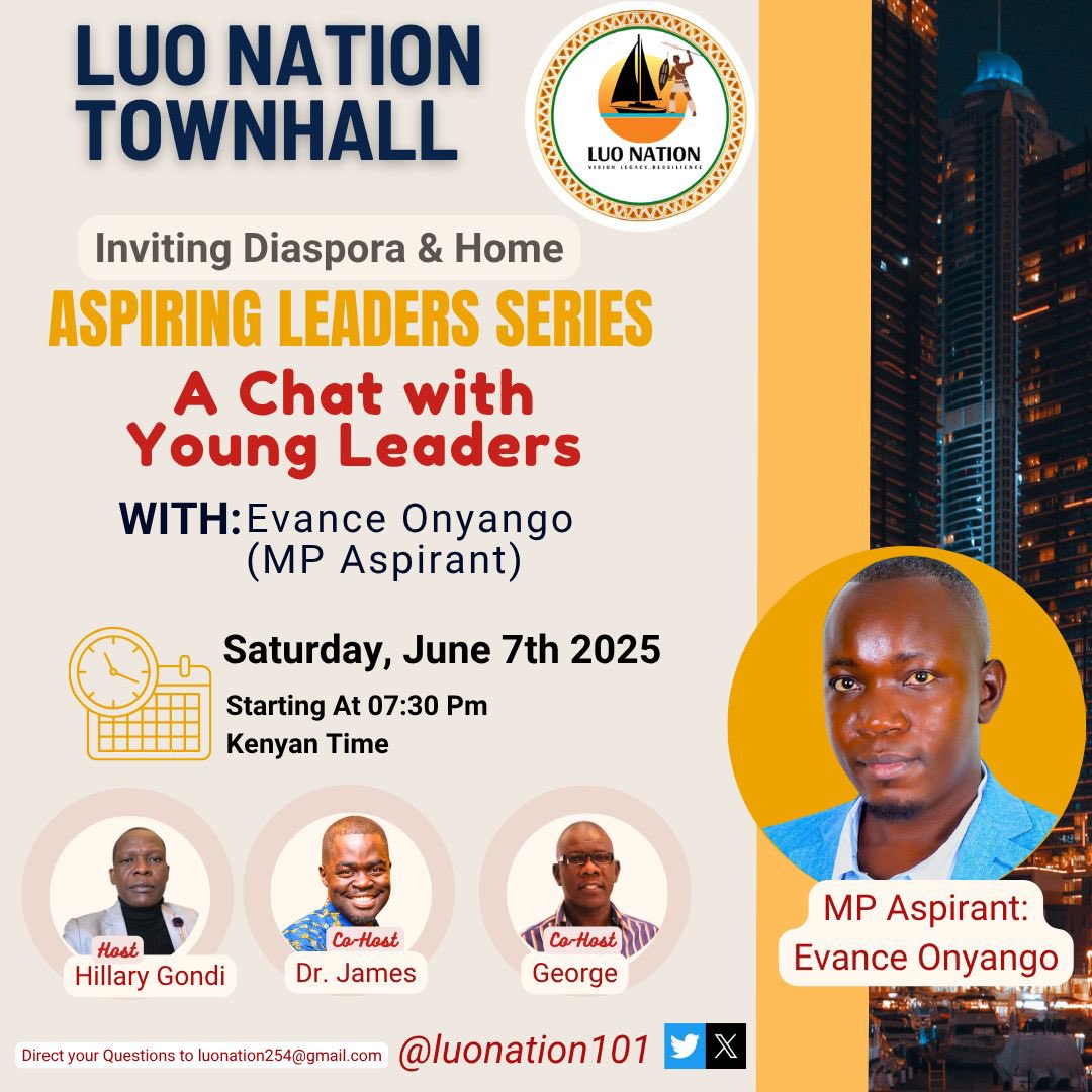 Luo Nation (@luonation101) on Twitter photo Onagi Kuom Onagi. Wasechako series Mag Jogo ma Dwaro telo e kinde mabiro omiyo Warom kiny saa 7: 30 PM EAT. Erokamano <a href="/GeorgeOuda/">George Ouda</a> <a href="/Mjas17008K/">MjadalaKe</a> <a href="/GondiHillary/">Hillary Gondi</a> <a href="/JohanaOmon2741/">ONAGI</a> <a href="/EOngwen98797/">Emmy Ongwen</a> <a href="/OmondiOloo_/">Omondi Oloo</a> <a href="/Mak_o_polo/">RamothGK</a> @General_Brayoh <a href="/_OtienoOloo/">AUSTINE OLOO</a> Onagi Kuom Onagi. Wasechako series Mag Jogo ma Dwaro telo e kinde mabiro omiyo Warom kiny saa 7: 30 PM EAT. Erokamano <a href="/GeorgeOuda/">George Ouda</a> <a href="/Mjas17008K/">MjadalaKe</a> <a href="/GondiHillary/">Hillary Gondi</a> <a href="/JohanaOmon2741/">ONAGI</a> <a href="/EOngwen98797/">Emmy Ongwen</a> <a href="/OmondiOloo_/">Omondi Oloo</a> <a href="/Mak_o_polo/">RamothGK</a> @General_Brayoh <a href="/_OtienoOloo/">AUSTINE OLOO</a>