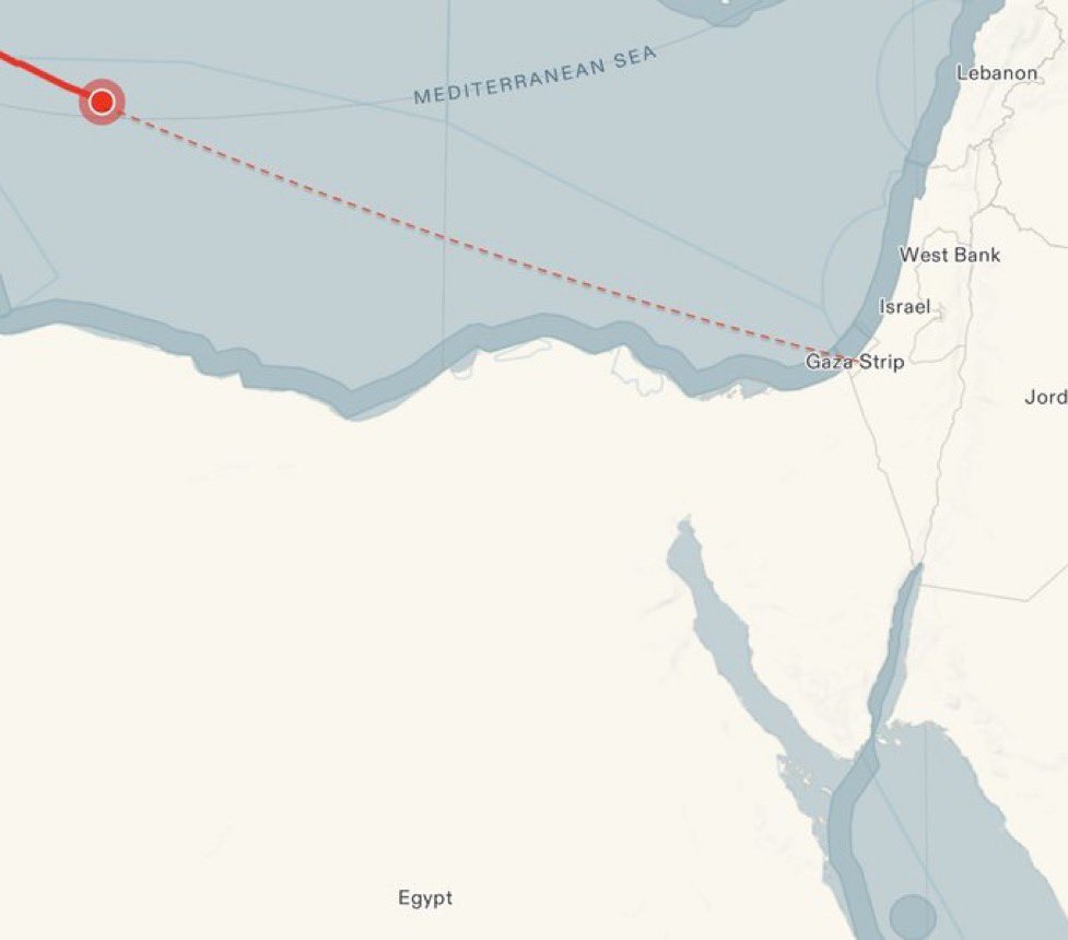 🚨 Dans 48h, la #FreedomFlotilla arrivera au large de Gaza.

L’armée israélienne annonce l’envoi d’un commando pour l’intercepter. Une menace inacceptable contre une mission humanitaire.

Notre soutien est total. Leur seule protection : notre pression populaire. #BreakTheSiege