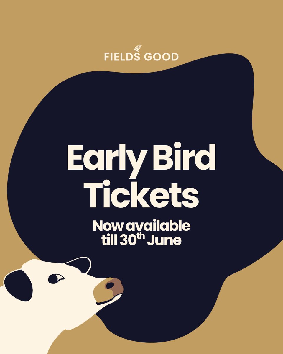 Fields Good 2025 is back on September 6th at The Sheddings. Expect deep dives into soil health, inspiring speakers, practical outdoor activities, &amp; our new Horticulture Tent.  Early bird tickets are available until June 30th.

eventbrite.co.uk/e/fields-good-…