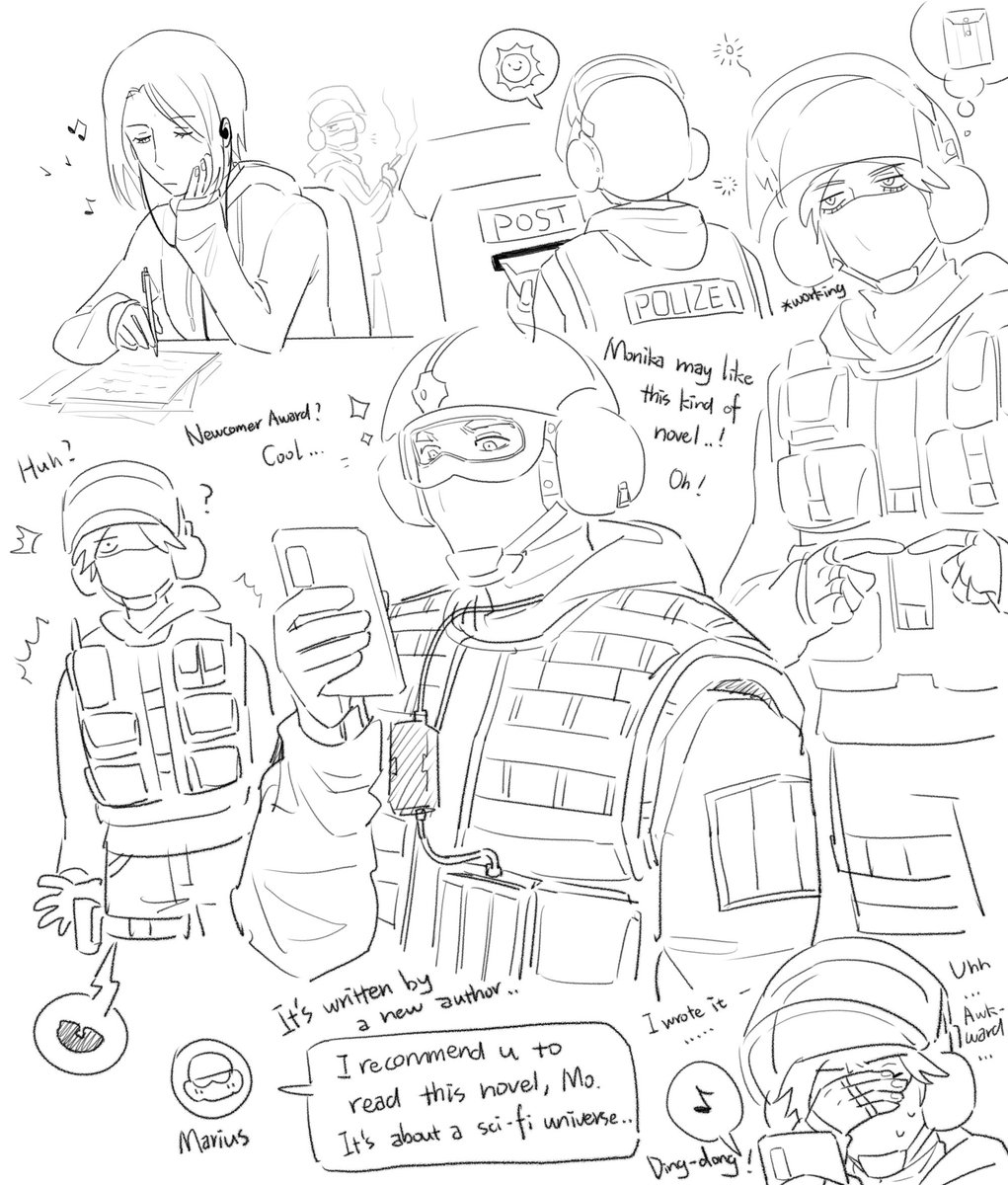 doodle,what if Monika likes writing novels(?

#JägerIQ #Jäger #IQ #r6siege
#r6s #RainbowSixSiege #R6Community