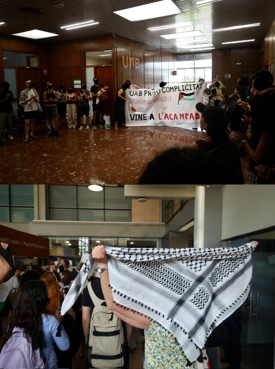 Acampada per Palestina UAB tweet media