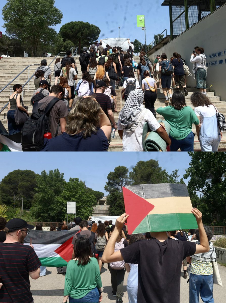 Acampada per Palestina UAB tweet media