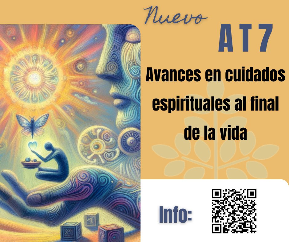 🕊️ Cuidado espiritual al final de la vida (Curso AT7)
Formación online para acompañar con sensibilidad.
📅 Inscripción: 1 julio – 1 sept
⏳ 60 h · Créditos ACSA solicitados · 90 € (82 € suscriptores PREMIUM)
#CuidadoEspiritual #CuidadosPaliativos #FormaciónSanitaria
