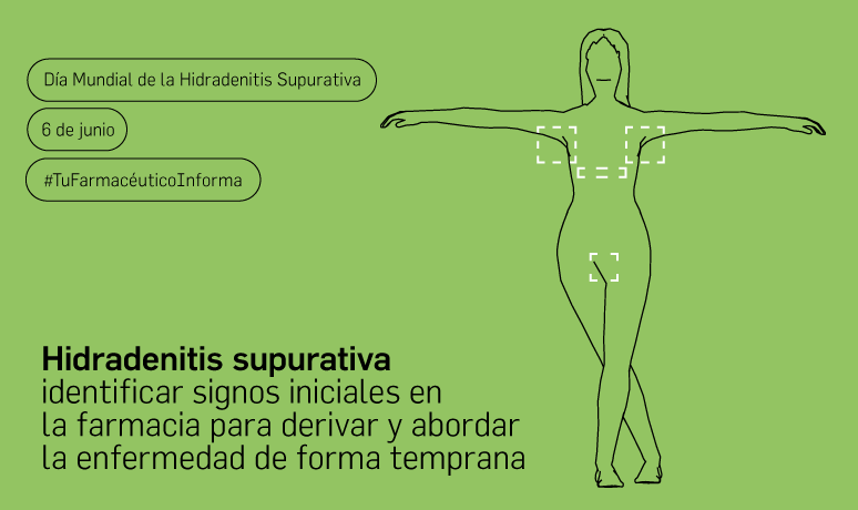 COF CANTABRIA (@cofcantabria) on Twitter photo 🟢 En el Día Mundial de la #Hidradenitis Supurativa, recordamos que la demora de su diagnóstico en una década puede derivar en una pérdida de oportunidad terapéutica.
📌 <a href="/Farmaceuticos_/">Consejo General Colegios Farmacéuticos</a> lo recoge en su nuevo Punto Farmacológico. ow.ly/Fbmg30sN41b
#TuFarmacéuticoInforma 🟢 En el Día Mundial de la #Hidradenitis Supurativa, recordamos que la demora de su diagnóstico en una década puede derivar en una pérdida de oportunidad terapéutica.
📌 <a href="/Farmaceuticos_/">Consejo General Colegios Farmacéuticos</a> lo recoge en su nuevo Punto Farmacológico. ow.ly/Fbmg30sN41b
#TuFarmacéuticoInforma