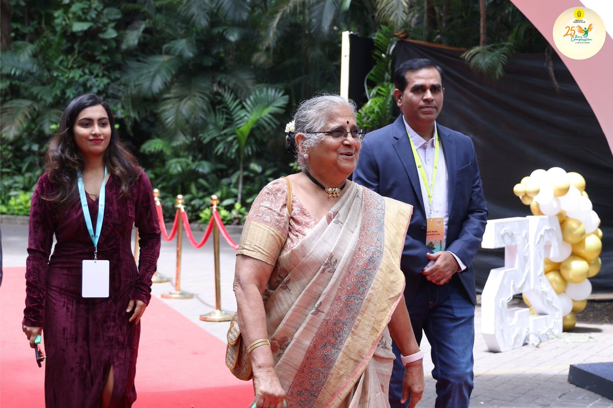 At the 25th Anniversary Celebration of Ashraya Hastha Trust, we were deeply honoured by the presence of  Smt. Sudha Murty. MP - Rajya Sabha, Chairperson - Murty Trust, Founder - Infosys Foundation .
#25yearsofcompassion #AHTcontributes #AshrayahasthaTrust