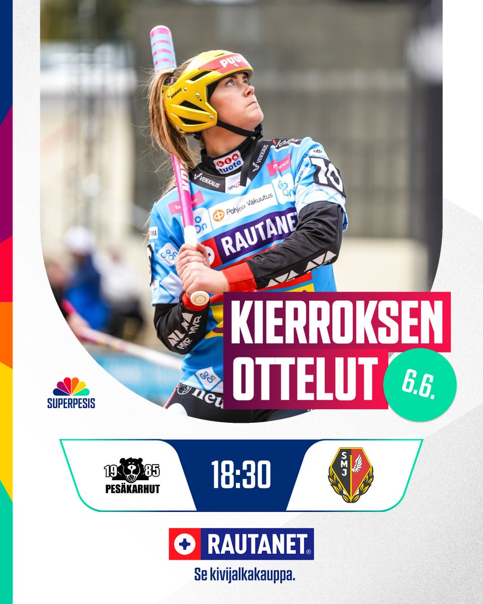 Superpesis (@superpesis) on Twitter photo Pesäkarhujen ja Jussittarien kohtaaminen nähdään myös Yle TV2:lla ja Yle Areenassa! Kierroksen ottelut tarjoaa Rautanet.
#pesis #superpesis #ruutu <a href="/RuutuUrheilu/">Ruutu Urheilu</a> <a href="/yleurheilu/">Yle Urheilu</a> Pesäkarhujen ja Jussittarien kohtaaminen nähdään myös Yle TV2:lla ja Yle Areenassa! Kierroksen ottelut tarjoaa Rautanet.
#pesis #superpesis #ruutu <a href="/RuutuUrheilu/">Ruutu Urheilu</a> <a href="/yleurheilu/">Yle Urheilu</a>