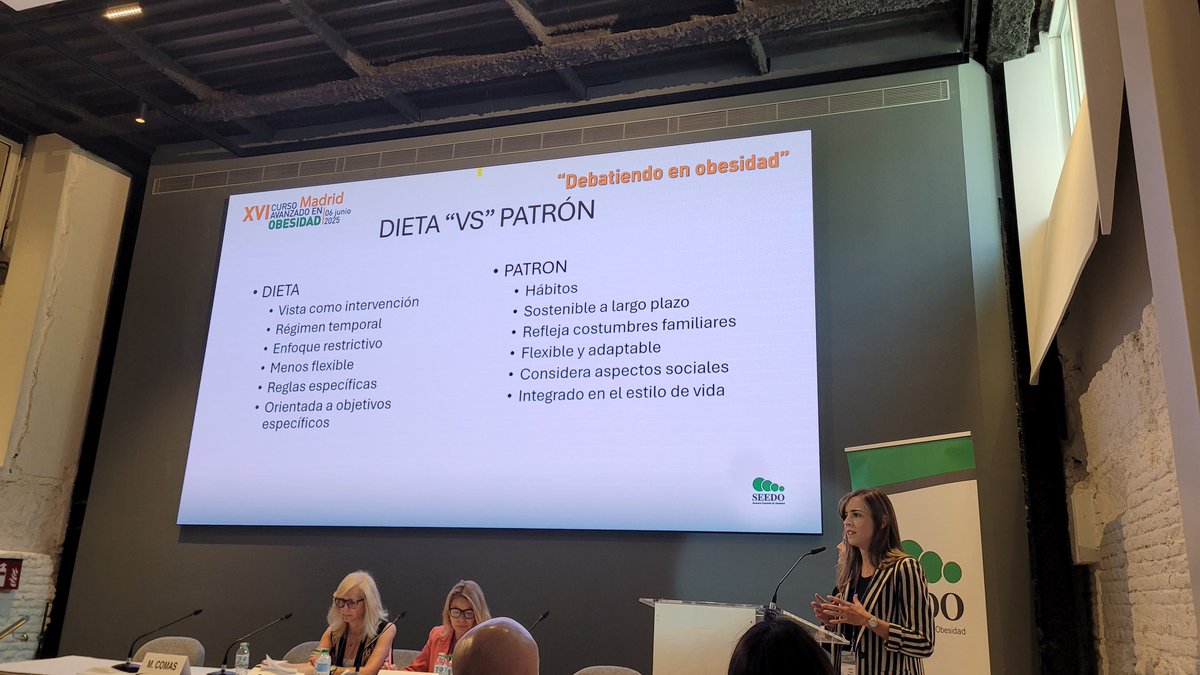 #Dieta vs #patrón junto a <a href="/marta_comas/">Marta Comas Martínez</a> <a href="/CristinaPorca/">porca</a> <a href="/SociedadSeedo/">SEEDO</a>
