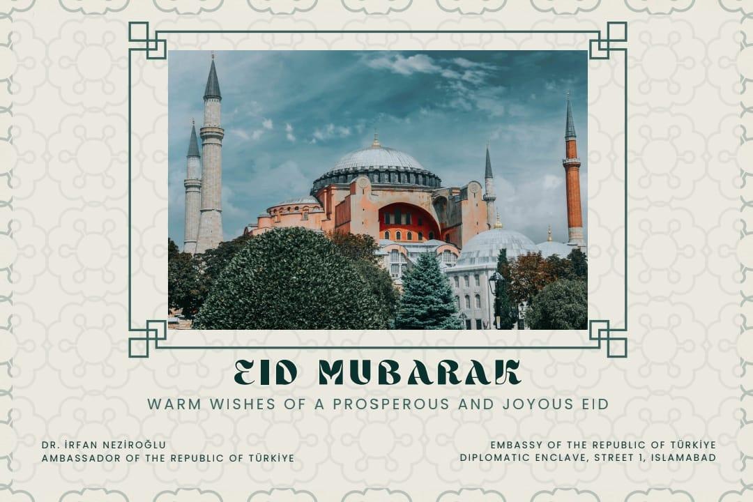 تمام پاکستانی بہن بہائیوں اور  نوجوانوں کو میری اور آپ کے ترک بہن بہائیوں کی طرف سےدلی عید الاضحی مبارک ہو - اللہ تعالیٰ آپ کی قربانی اور دوسری عبادات قبول فرمائے - آپ کی دعاؤں کا طالب ۔
🇹🇷🇵🇰