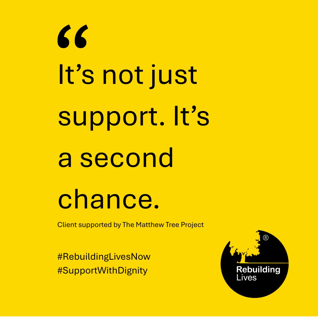 “It’s not just support. It’s a second chance.”
At The Matthew Tree Project, we help people in crisis move from homelessness, hunger, and hardship to stability and hope.
📷 Help us reach our £20,000 goal: bit.ly/4krUlQe
#RebuildingLivesNow #SupportWithDignity