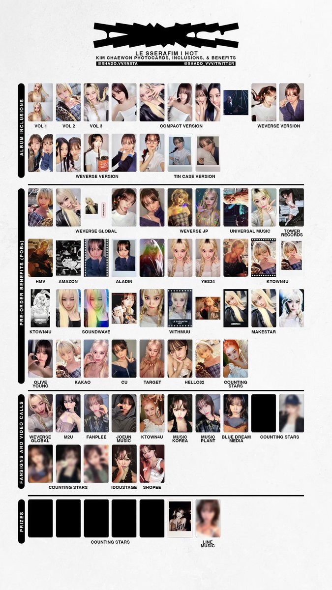 060625 - LE SSERAFIM - HOT - member template - Chaewon, Sakura 060625 - LE SSERAFIM - HOT - member template - Chaewon, Sakura