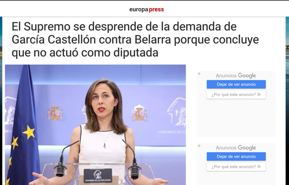 dsegoviaatienza's tweet photo. Ante esta noticia solo me queda una cosa, apoyar a @ionebelarra y decirle que para lo que nos necesite aquí estaremos, ya sabes que no estás sola y te apoyaremos hasta el final. Un abrazo compañera. https://t.co/WUWYOQ0xid