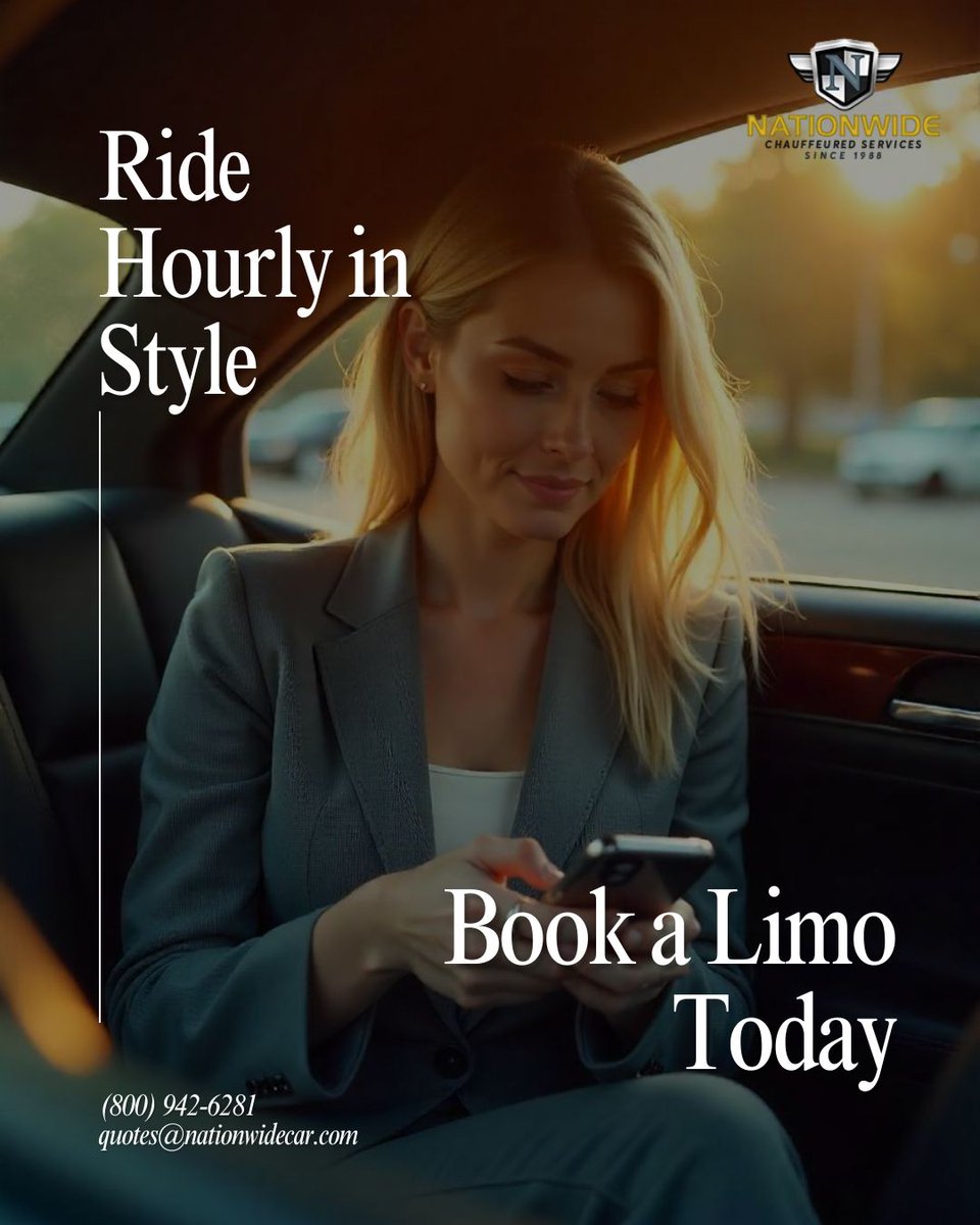 nationwidecar20's tweet image. Perfect for meetings, airport rides, and night outs
📞(800) 942-6281|✉️quotes@nationwidecar.com
Visit: bit.ly/3AMKvXy
#OneHourLimoService #LimoRentalOneHour #LimoForOneHour #HourlyLimoServices #HourlyLimoService #HourlyLimoRentals #HourlyLimoRental #CheapLimoService
