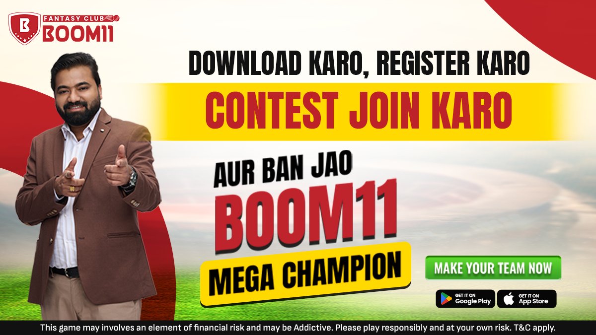 official_boom11's tweet image. 3 Steps to Glory:

1️⃣ Download the App
2️⃣ Register Now
3️⃣ Join Contests

🏆 Ban Jao Boom11 Mega Champion Today!

boom11.co.in/boom11.apk

#Boom11 #DownloadApp #StartPlaying #FantasyApp