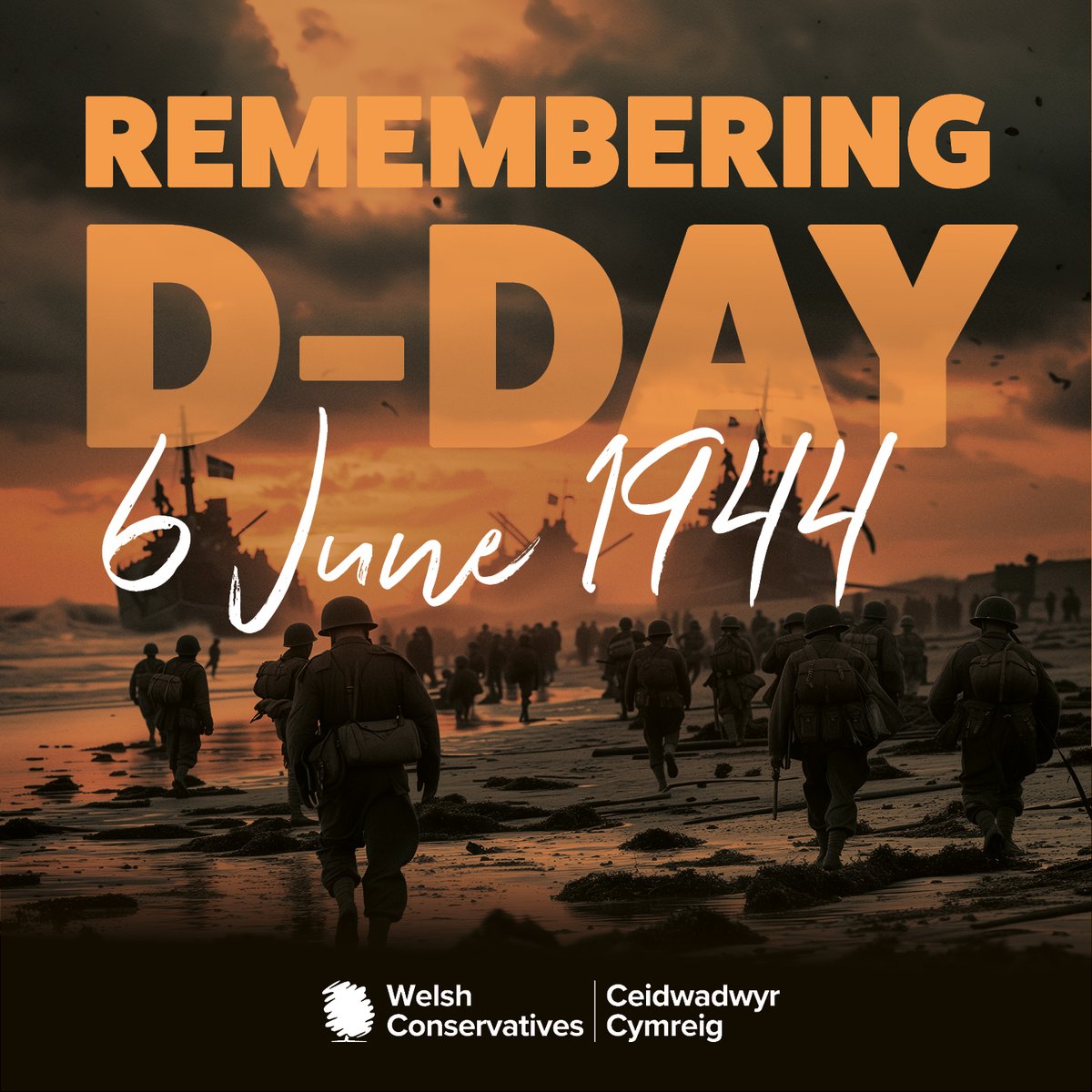 Today we honour those who sacrificed so much on #DDay, for the freedoms we continue to enjoy.

We must never forget them.