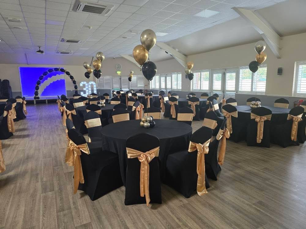 St Peters Pavilion (@sp_pavilion) on Twitter photo ๐พ Do you have a Celebration in 2๏ธโฃ5๏ธโฃ? ๐ฅ
How great does our Main Hall look in Black and Gold? ๐ค๐
available dates:
Friday 27th June๐พ
Friday 1st August ๐พ
Friday 22nd August ๐พ
Friday 29th August๐พ
โก๏ธ stpeterspavilion.org.uk
โ๏ธ 01942-521381
#sppavilion #functionroom #bar ๐พ Do you have a Celebration in 2๏ธโฃ5๏ธโฃ? ๐ฅ
How great does our Main Hall look in Black and Gold? ๐ค๐
available dates:
Friday 27th June๐พ
Friday 1st August ๐พ
Friday 22nd August ๐พ
Friday 29th August๐พ
โก๏ธ stpeterspavilion.org.uk
โ๏ธ 01942-521381
#sppavilion #functionroom #bar