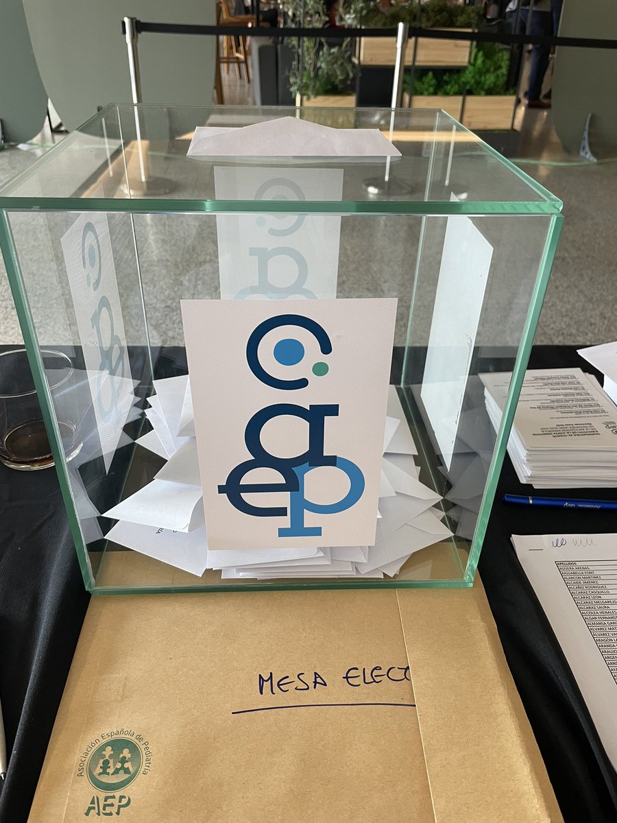 En la jornada de hoy 6 de junio del #71CongresoAEP se celebran las elecciones al Comité Ejecutivo de la <a href="/aepediatria/">AEP</a> 
A votarrrrrrr