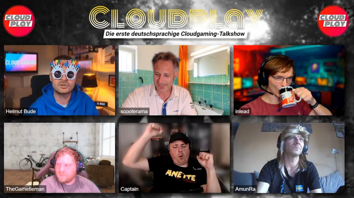 CloudplayTalk's tweet photo. 💯 Das war #Cloudplay Folge 100 - Eure Cloudgaming Talkshow 💯
Unglaublich, aber wahr! Wir feiern 100 Folgen Cloudplay, blicken auf die Highlights zurück und feiern mit Euch gemeinsam! 🥳
Holt euch jetzt das Show-Update im VOD inklusive Kapitlemarken:
🔴https://t.co/TLVz8409Ji https://t.co/n6fDdRdR8n