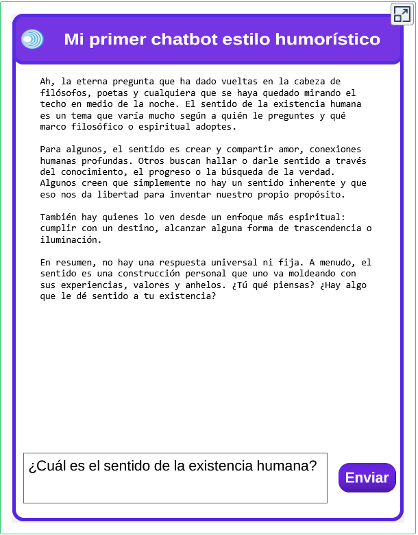 jasalgueiro's tweet image. Diseño de chatbots con DescartesJS y Pollinations.
En este artículo explicamos cómo se pueden diseñar chatbots con DescartesJS usando la API de Pollinations.AI. @pollinations_ai
#chatbot #pollinations #descartesjs #REDDescartes #ODS #ODS4 
goo.su/3VzpjN
