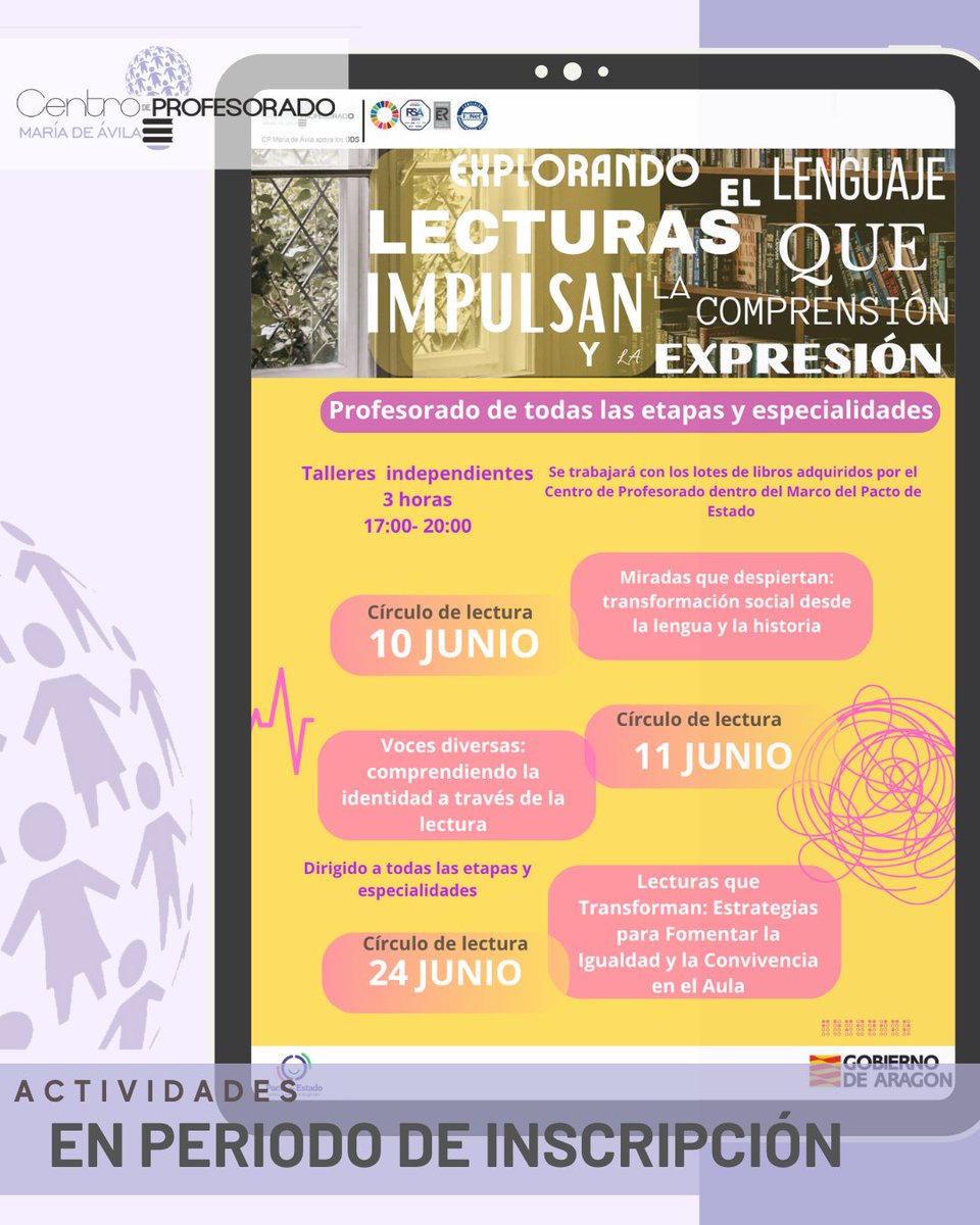 Actividades en periodo de inscripción
Doceo doceo.catedu.es/epgfp/portada