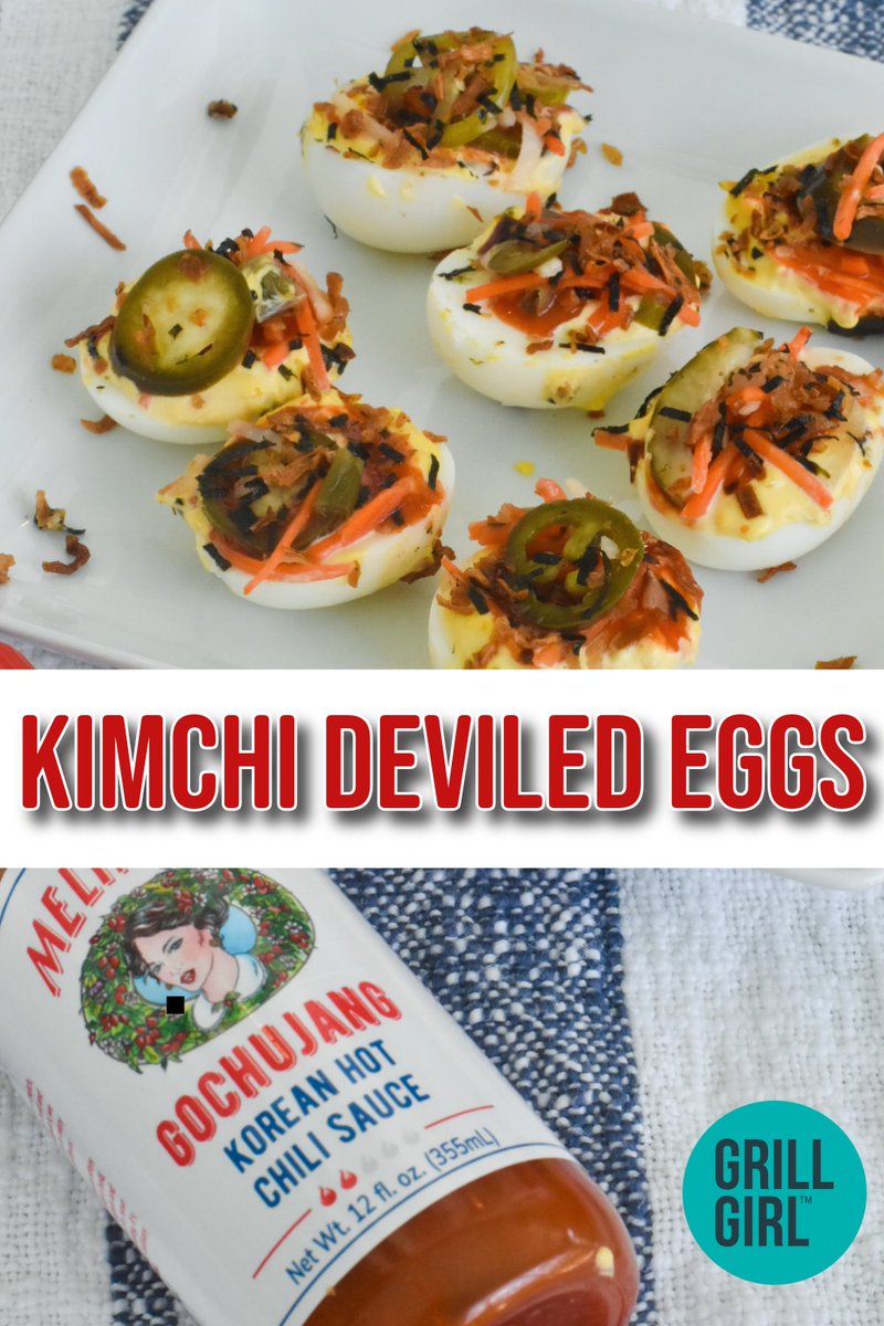 If you love Kimchi as much as me, this Kimchi Deviled Eggs recipe is going to be your new BFF!
grillgirl.com/2025/06/kimchi…