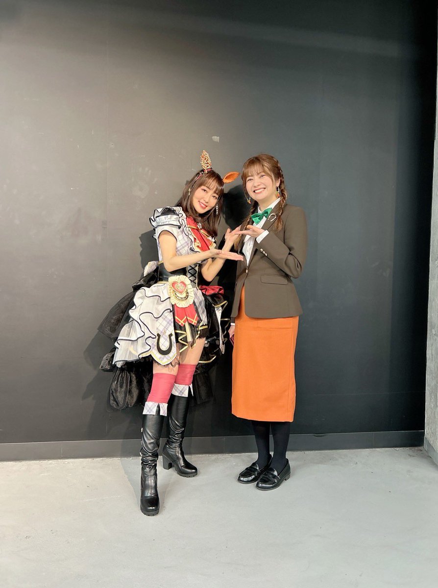 オルフェーヴルひよっち。ウマ娘としてステージに出ると聞いた時は