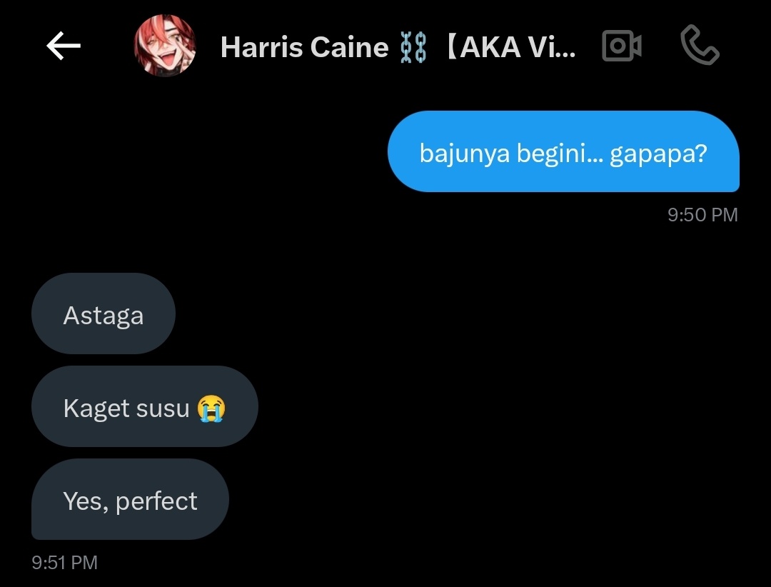 he got flashed by his own art 🤌