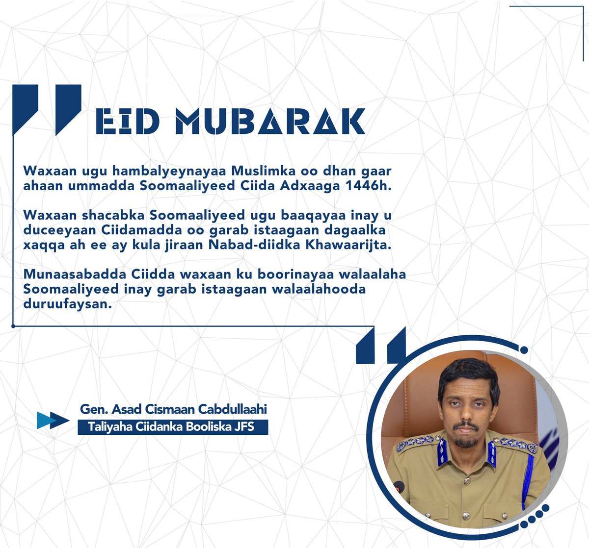 Asad Osman Abdullahi (@genasadosman) on Twitter photo 