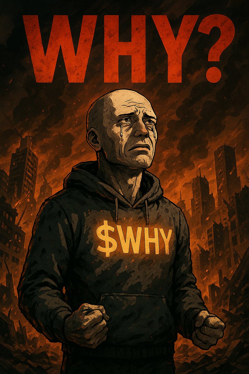 🚀 Every legend is born in chaos. 🚀

🔥 Watch as dismantled old worlds ignite a brilliant revolution.   💎 With $WHY, every shattered piece forms the foundation of the future.   ⚡ Are you ready to rise?

#WHYCoin #CryptoRevolution #BreakTheMatrix #WHYNot #BlockchainFuture