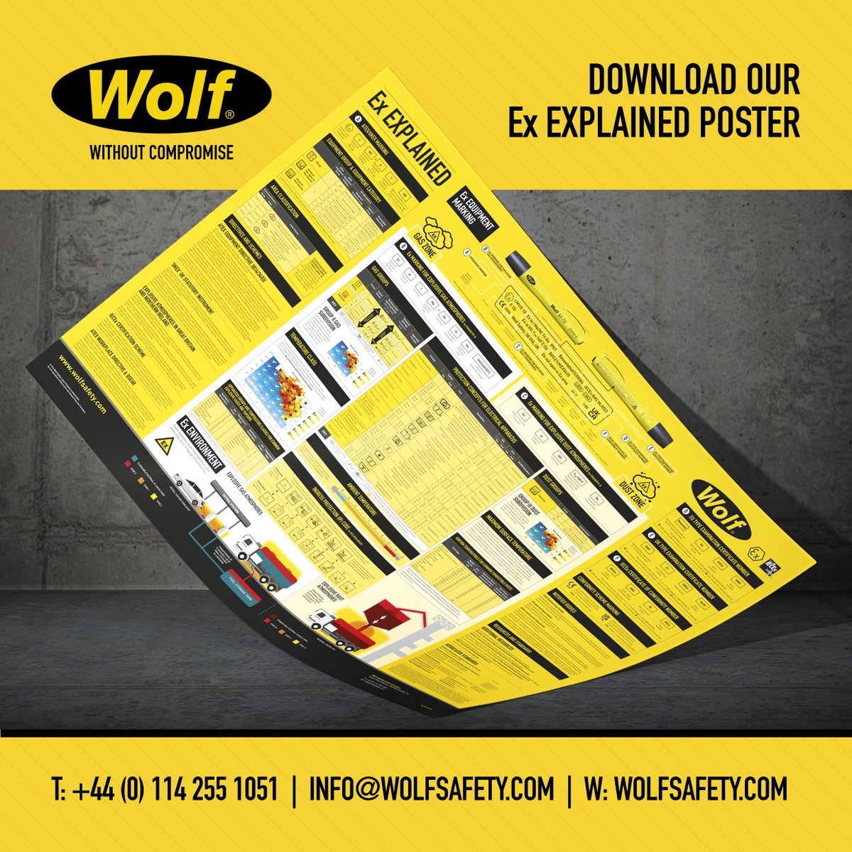 Our ever-popular Ex Explained guide is available as a free download from our website!  
Packed with essential information, this clear visual guide is your go-to resource for key aspects of Hazardous Area safety.

Download your copy today: bit.ly/4mV8Wpg
#ATEX #IECEx