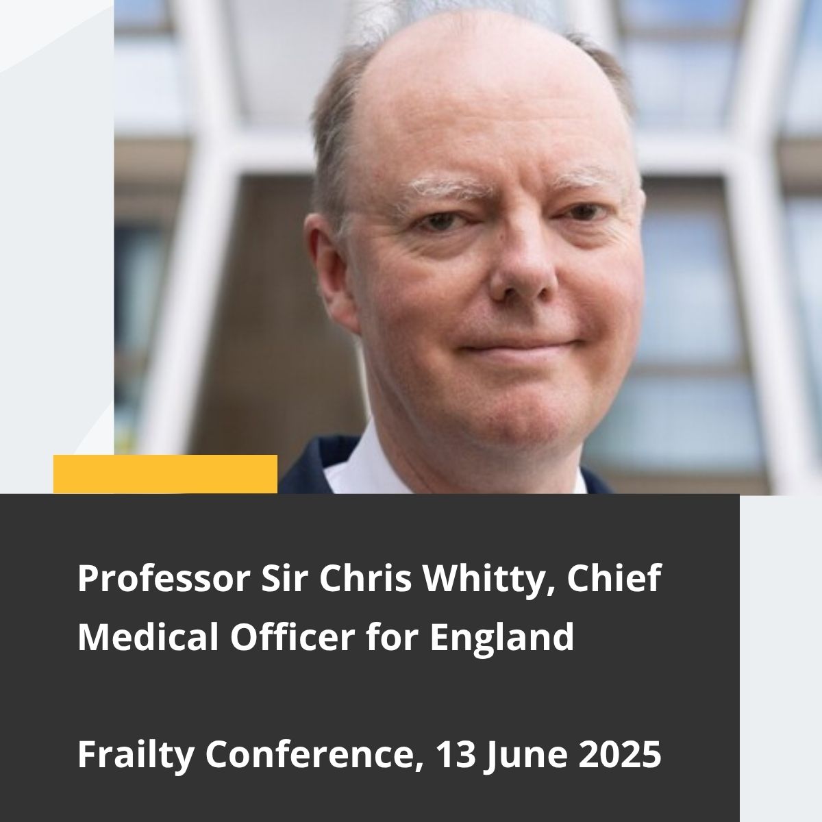 Royal College of Physicians & Surgeons of Glasgow (@rcpsglasgow) on Twitter photo The Frailty Conference takes place next Friday, with discussions focusing on caring for older adults in different settings from community to hospital. This will include our keynote lecture from <a href="/CMO_England/">Professor Chris Whitty</a>. Book your place: rcpsg.ac.uk/education/frai…
<a href="/colki1983/">Kirsty Colquhoun</a> <a href="/ericliv/">Eric Livingston</a> <a href="/GeriSoc/">British Geriatrics Society</a> The Frailty Conference takes place next Friday, with discussions focusing on caring for older adults in different settings from community to hospital. This will include our keynote lecture from <a href="/CMO_England/">Professor Chris Whitty</a>. Book your place: rcpsg.ac.uk/education/frai…
<a href="/colki1983/">Kirsty Colquhoun</a> <a href="/ericliv/">Eric Livingston</a> <a href="/GeriSoc/">British Geriatrics Society</a>