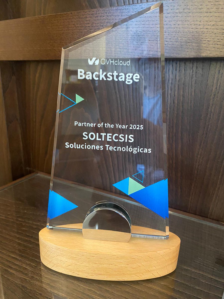 SOLTECSIS's tweet image. Somos Partner del Año 2025 de OVHcloud !!!

linkedin.com/feed/update/ur…