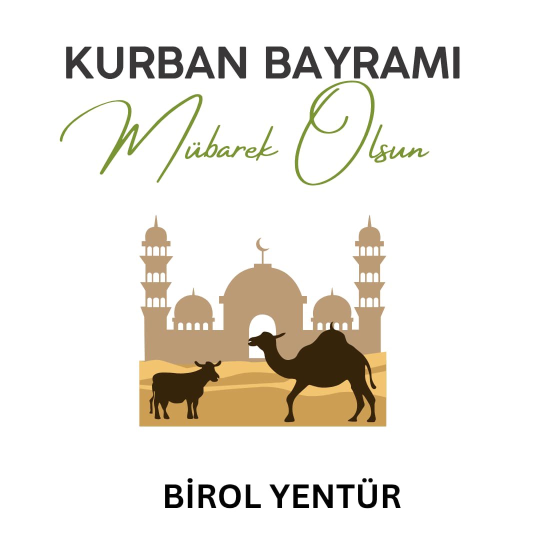 Aileniz ve sevdiklerinizle mutluluğunuzu paylaşacağınız, huzurla hatırlayacağınız bir bayram geçirmenizi diliyoruz. 

Sağlıkla kavuşacağınız nice bayramlara…

#KurbanBayramı