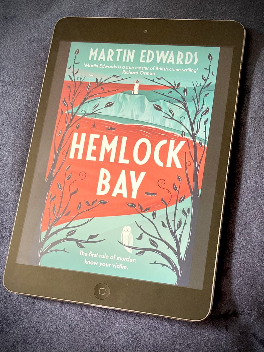 Bryony Neal (@bryonybooks) on Twitter photo I’m halfway through #HemlockBay by <a href="/medwardsbooks/">Martin Edwards</a> the fifth in the Rachel Savernake series & it is wonderful. I think it might even be my favourite out of all 5! I’m halfway through #HemlockBay by <a href="/medwardsbooks/">Martin Edwards</a> the fifth in the Rachel Savernake series & it is wonderful. I think it might even be my favourite out of all 5!