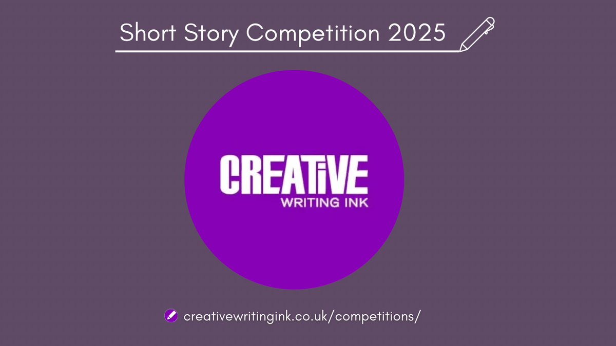 Creative Writing Ink (@writingink) on Twitter photo 🚨Update: The Creative Writing Ink Short Story Competiton is now OPEN until September 30th, 2025. 🚨
Share your story via Submittable for the chance to win up to £1,000 + publication on our website + an online writing course. ✍️🌟
Full terms and conditions on our website. 🔗 🚨Update: The Creative Writing Ink Short Story Competiton is now OPEN until September 30th, 2025. 🚨
Share your story via Submittable for the chance to win up to £1,000 + publication on our website + an online writing course. ✍️🌟
Full terms and conditions on our website. 🔗