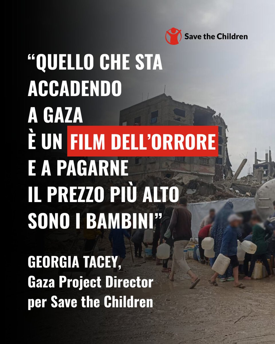La situazione a #Gaza è disperata. Lo racconta in un’intervista Georgia Tacey, che lavora senza sosta per cercare di offrire un po’ di sollievo a bambini e bambine che vivono ogni giorno questo inferno. Leggi l'intervista completa ➡️agensir.it/mondo/2025/06/…
