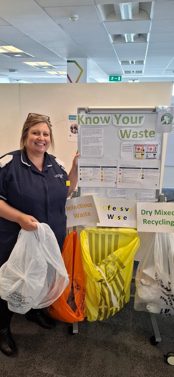 Emma Fish (@emmafishuhcwadn) on Twitter photo The know your waste game was a great way to refresh our knowledge on ensuring we use the right bin 👏 <a href="/GreenerNHS/">Greener NHS</a> The know your waste game was a great way to refresh our knowledge on ensuring we use the right bin 👏 <a href="/GreenerNHS/">Greener NHS</a>