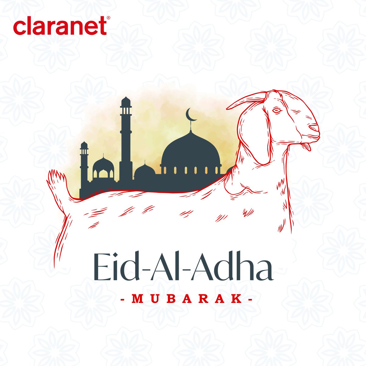ClaranetIndia's tweet photo. As we mark this special occasion, we celebrate the values of compassion, sacrifice, and community that bring people together across cultures and generations. Bakrid Mubarak from all of us at Claranet.

#Bakrid2025 #EidAlAdha #EidAlAdha2025 #Claranet #EidAlAdhaMubarak https://t.co/PI3U9TeXAm