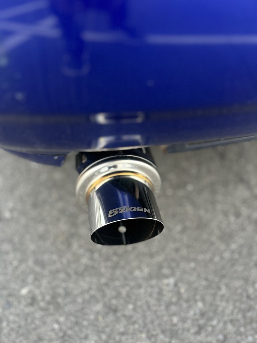Tomo02mrs's tweet image. ついに念願の5zigen MIRACLE FIRE BALLを入れました！！
ターボ車らしい音質になって最高🔥🔥