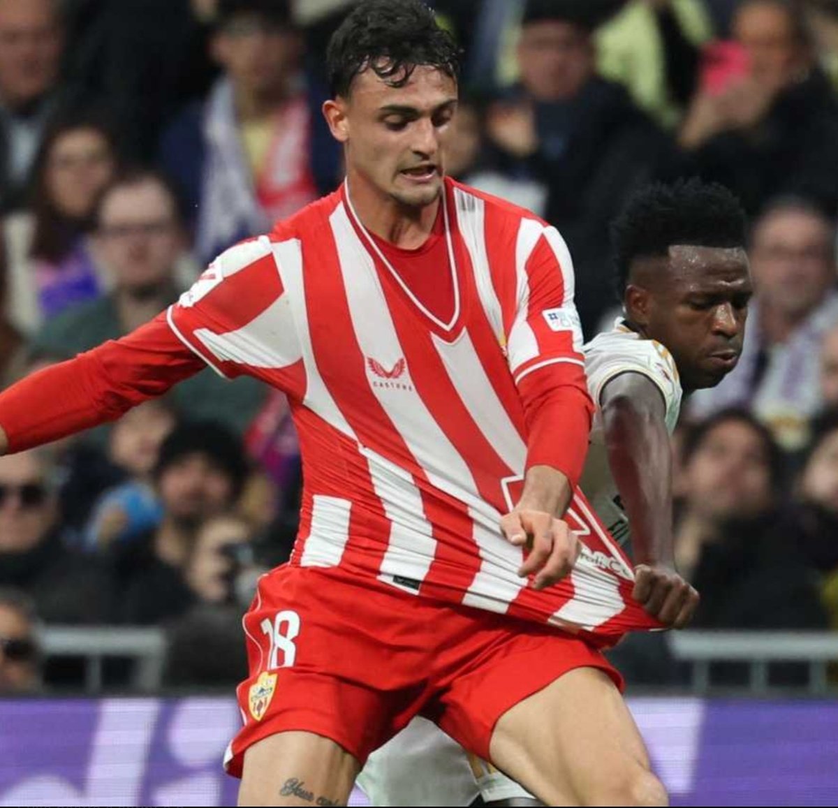 ItalianScouting's tweet image. TALENT IN THE MAKING (THREAD)
MARC PUBILL
Role: RB,RWB,RCB
Height: 1,90m
Club: UD ALMERIA (Spanish 2nd tier)
Nationality:Spanish🇪🇸
Age: 21
Value: 4mln€
Strenghtness: Pace,Technique,Crossing,Dribbling,Aerial Duels,Tackling,Resistance
Weakness: No significant weaknesses