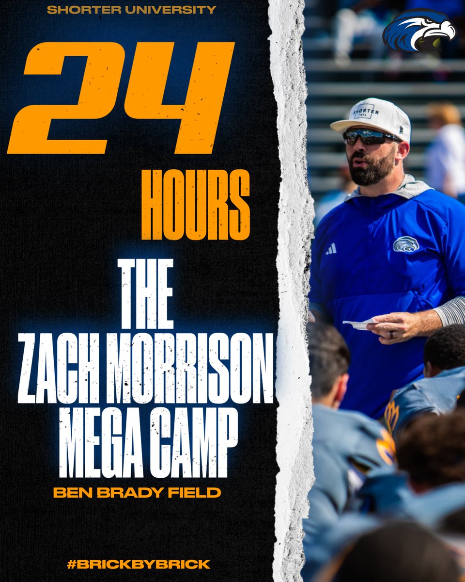 Zach Morrison (@coachmorrison58) on Twitter photo 24 Hours until camp!
Excited to bring great coaching and talent to The HILL
Still room to sign up!
…hmorrisonfootballcamps.totalcamps.com/shop/EVENT
<a href="/LaneKnost/">Coach Lane Knost</a> <a href="/TimGlanton/">Coach Tim Glanton</a> <a href="/Coach_HJacobs/">CoachHarlen Jacobs</a> <a href="/CoachDietlSU/">Johnny Dietl</a> <a href="/coachmercer_56/">Malcolm Mercer</a> <a href="/CoachZachBrooks/">Zach Brooks</a> 24 Hours until camp!
Excited to bring great coaching and talent to The HILL
Still room to sign up!
…hmorrisonfootballcamps.totalcamps.com/shop/EVENT
<a href="/LaneKnost/">Coach Lane Knost</a> <a href="/TimGlanton/">Coach Tim Glanton</a> <a href="/Coach_HJacobs/">CoachHarlen Jacobs</a> <a href="/CoachDietlSU/">Johnny Dietl</a> <a href="/coachmercer_56/">Malcolm Mercer</a> <a href="/CoachZachBrooks/">Zach Brooks</a>