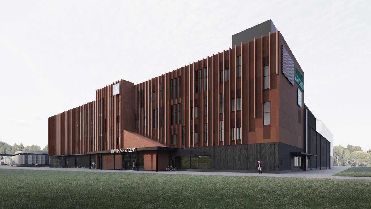 SRV käynnistää Hyvinkää Areenan rakentamisen🥳 Uuden monitoimiareenan tilat muuntautuvat harrastustoiminnasta kansainvälisen tason tapahtumien ja elämysten näyttämöksi.

#hyvinkääareena <a href="/SRVYhtiot/">SRV</a> <a href="/laureauas/">Laurea-ammattikorkeakoulu</a>