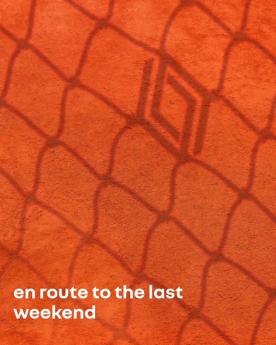 the final stretch before the end of #RolandGarros
