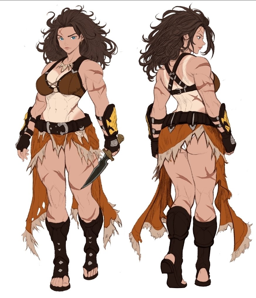 Kaelith - Sketches w/ Flats
#WIP #originalcharacter